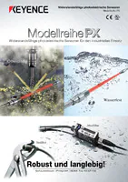 Modellreihe PX Widerstandsfähige fotoelektrische Sensoren catalog