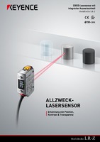 型号ellreihe LR-Z cmos -激光传感器mit集成器Auswerteeinheit目录
