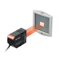 LV-S63 - Sensorkopf, Retroreflektiv, transparent Objekte über Langstrecken