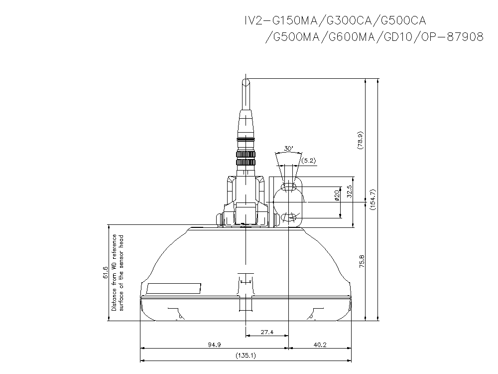 IV2-G150 / G300 G500 / G600 GD10 / op - 87908维度